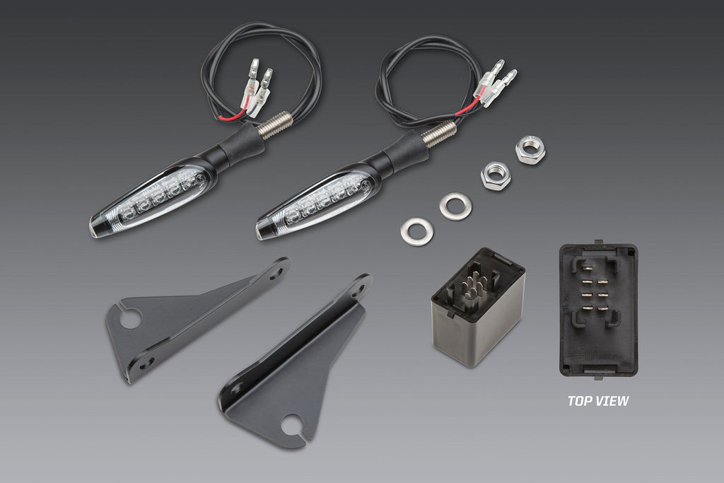 SEQUENTIAL LED Rear Turn Signal Kit w/ 7 pin Relay