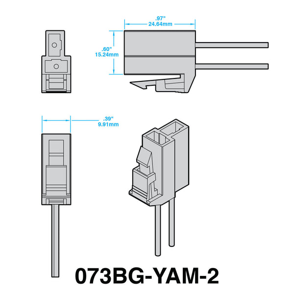 Turn Signal Plug-n-Play Adapter/ Yamaha Style 2
