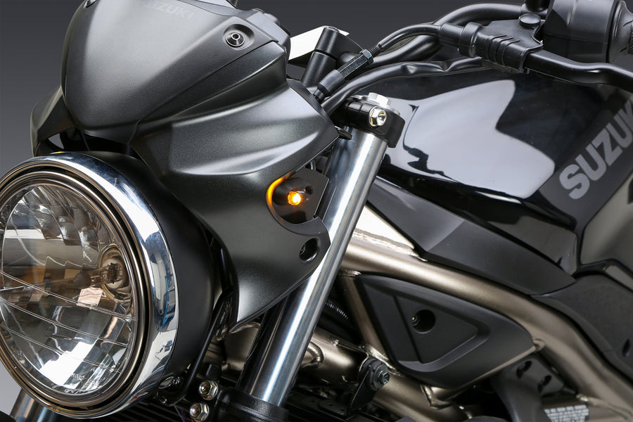 SV650/X 2017-2026 FRONT MICRO TURN SIGNAL KIT