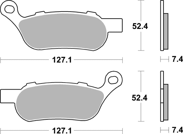 07HD07SP official pad dimensions