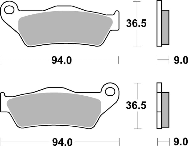 BREMBO 07HD21SP official technical drawing