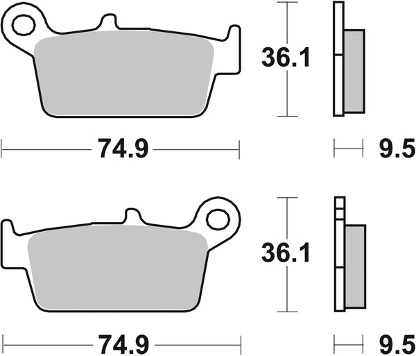 07HO2608 official Brembo product image 3