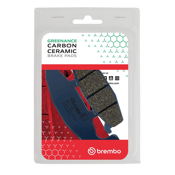 BREMBO Rear Brake Pad Set, Kawasaki ZX-6 600 1990–1993 – 07KA09