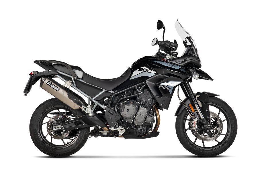 AKRAPOVIC Triumph Tiger 850 / 900 2020-2024 Slip-On Line (Titanium) S-T9SO3-HRT
