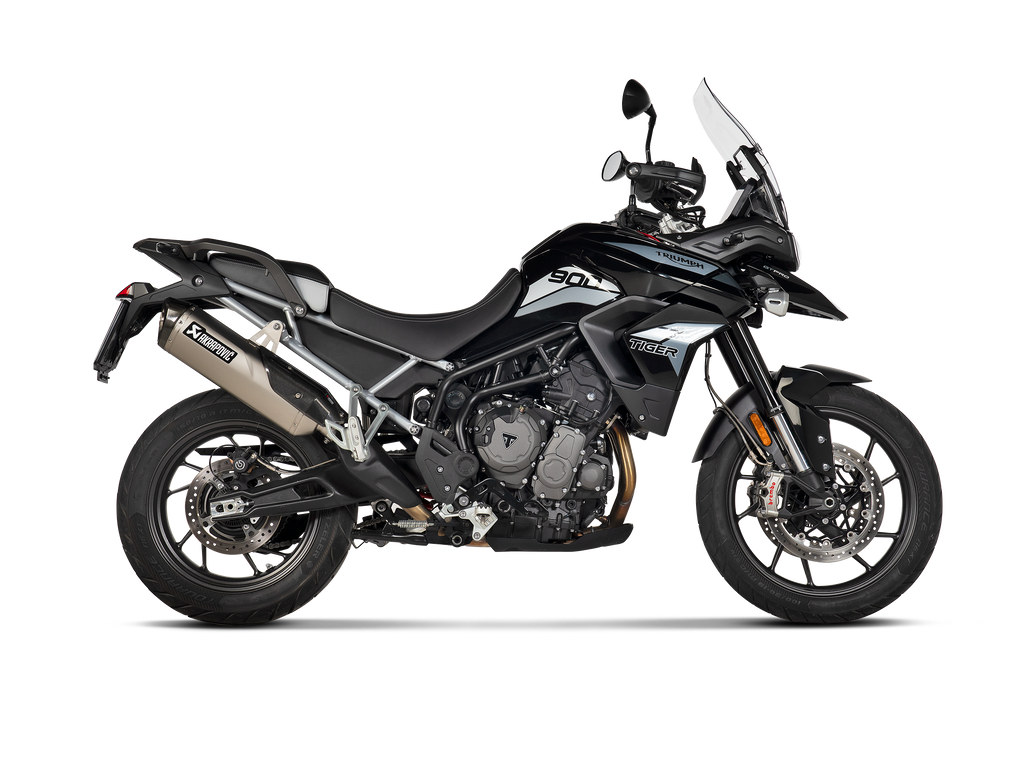 AKRAPOVIC Triumph Tiger 850 / 900 2020-2024 Slip-On Line (Titanium) S-T9SO3-HRT