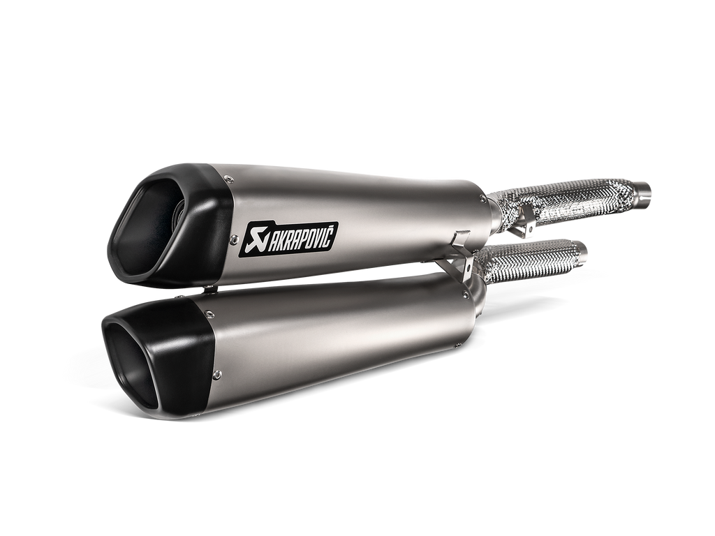 AKRAPOVIC Triumph Scrambler 1200 2019-2020 Slip-On Line (Titanium) S-T12SO3-HCQT