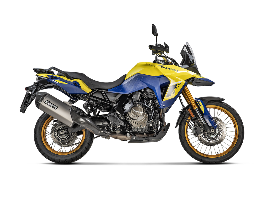 AKRAPOVIC Suzuki V-STROM 800 / V-STROM 800 / 800DE 2022-2026 Slip-On Line (Titanium) S-S8SO1-HAFT