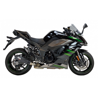 IXIL  RCR ROUND CARBON EXTREME SLIP ON EXHAUST KAWASAKI NINJA 1000 SX 2020-2024 / GK7294C