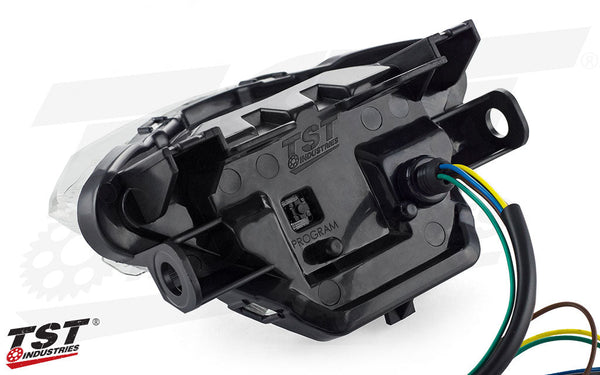 TST Programmable and Sequential LED Integrated Tail Light for Yamaha YZF-R3 2015-2024 / FZ-07 2015-2017