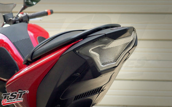 TST Programmable and Sequential LED Integrated Tail Light for Yamaha YZF-R3 2015-2024 / FZ-07 2015-2017
