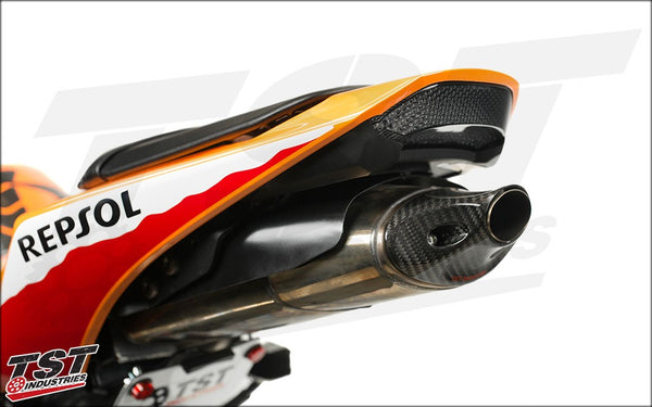 TST Carbon Fiber Exhaust Tip for Honda CBR600RR 2013+