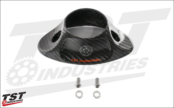 TST Carbon Fiber Exhaust Tip for Honda CBR600RR 2013+