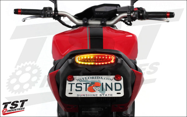 TST LED Integrated Tail Light for Yamaha FZ-09 / MT-09 2014 - 2016