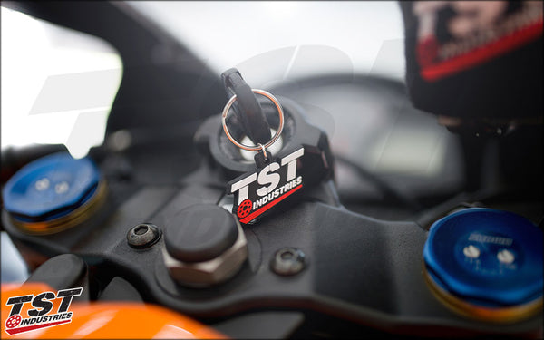 TST Industries Logo Keychain