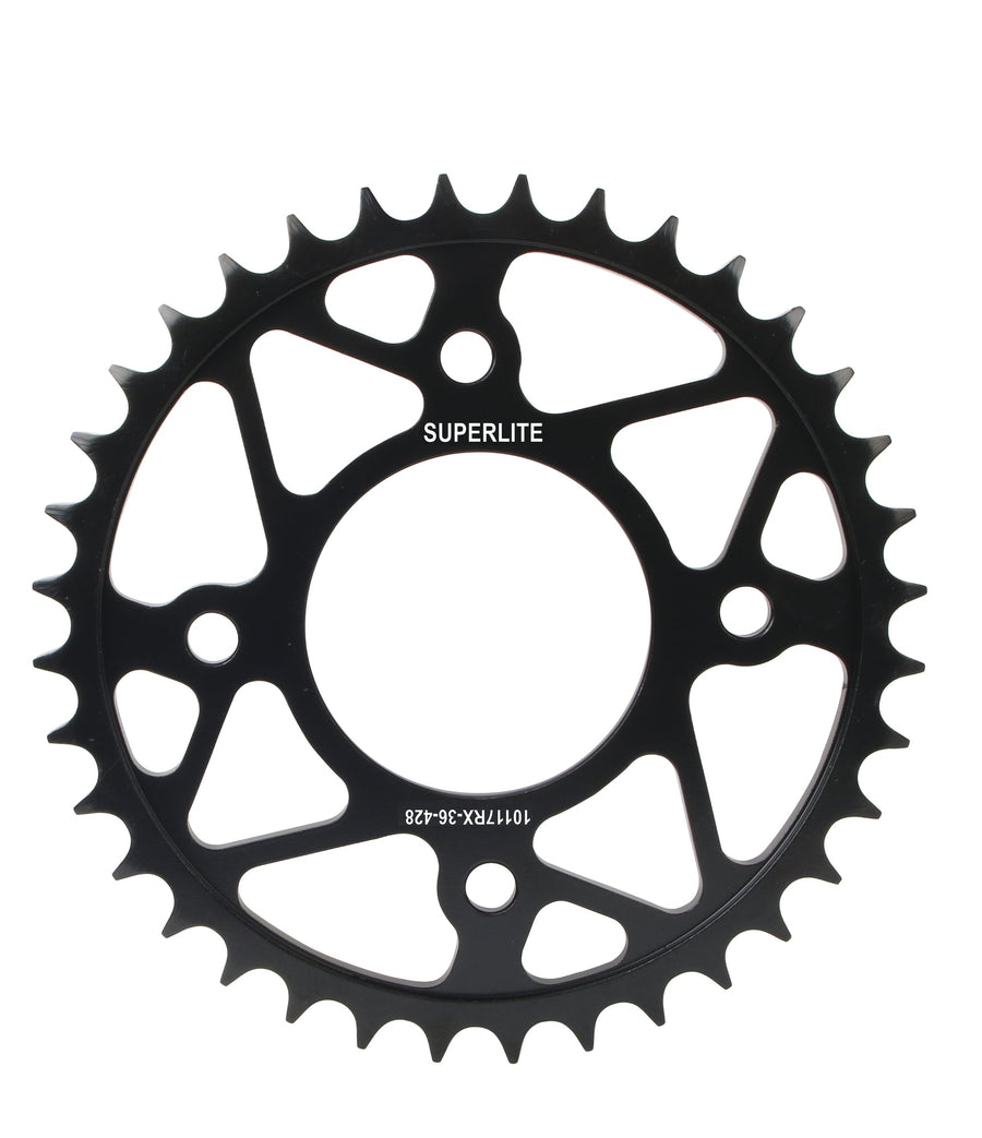 Superlite 420 Pitch - RS7 Series Black Steel Rear Honda Sprocket - SKU# 10101R