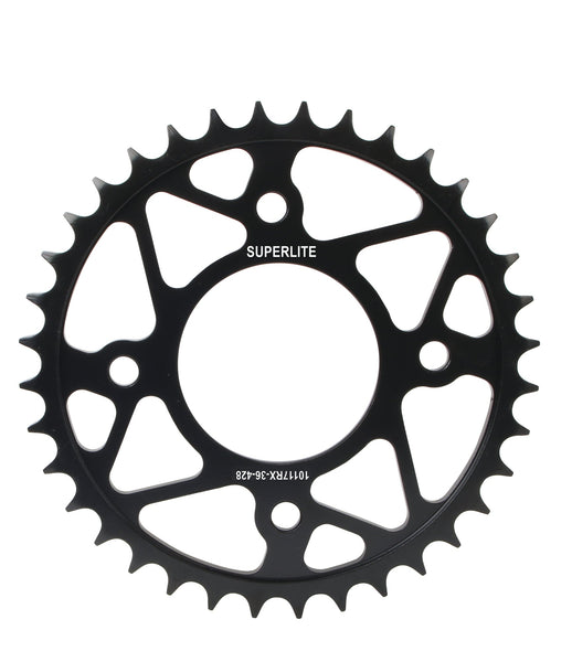 Superlite 428 Conversion - RS7 Series Black Steel Rear Honda Sprocket - SKU# 10118RX