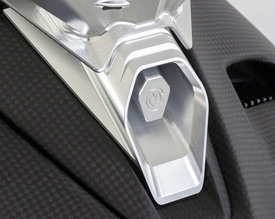MOTOCORSE Aluminum headlight support cover Streetfighter V4 - V2 Colore supporto