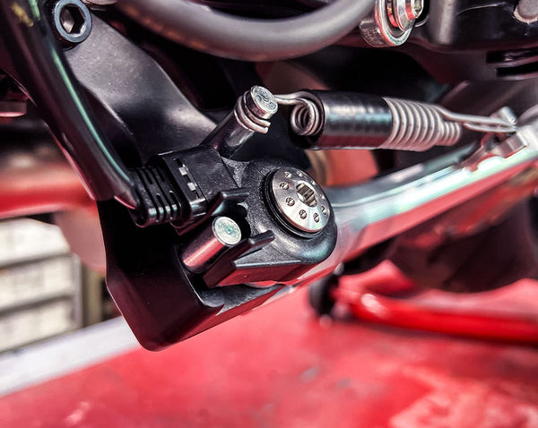 MOTOCORSE Titanium side stand switch screw