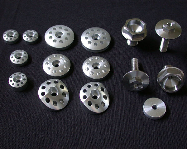MOTOCORSE aluminium frame plugs kit