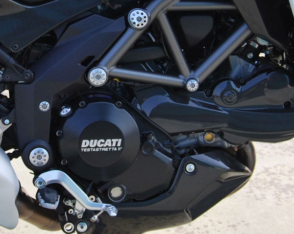 MOTOCORSE aluminium frame plugs kit