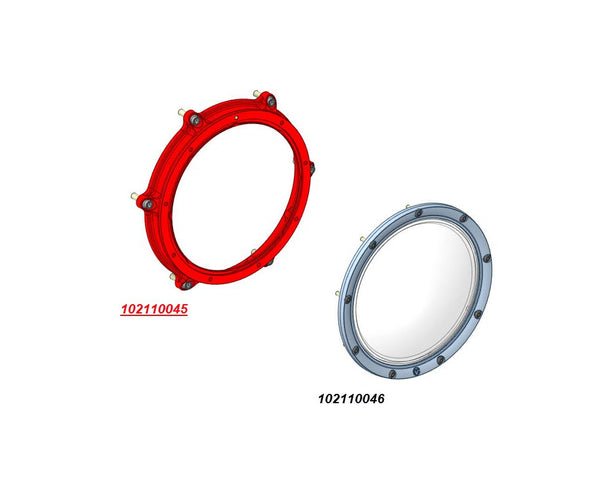 MOTOCORSE aluminium oil clutch cover frame Ducati V4