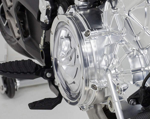 MOTOCORSE aluminium oil clutch cover frame Ducati V4