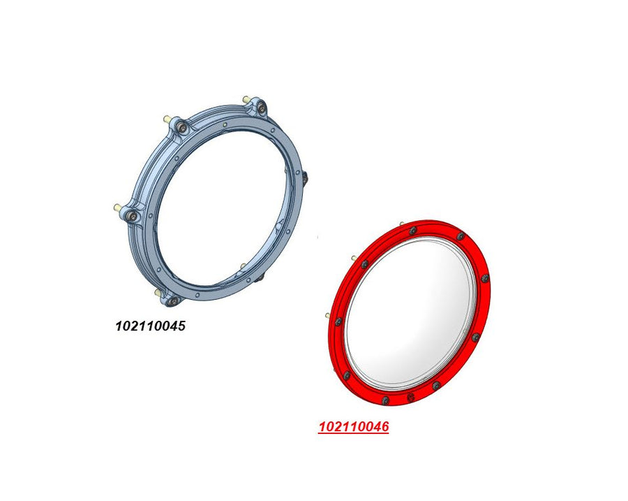 MOTOCORSE aluminium oil clutch window frame Ducati V4