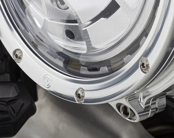 MOTOCORSE aluminium oil clutch window frame Ducati V4