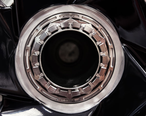 MOTOCORSE Titanium rear wheel nut conical spacer - Ducati