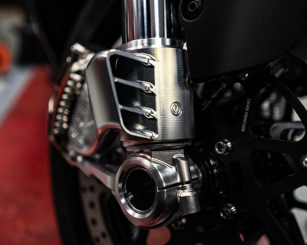 MOTOCORSE Marzocchi Front Forks 108mm Caliper Radial Mounts Ducati Diavel V4 | 102130118