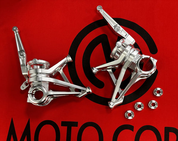 MOTOCORSE Ohlins Front Forks 108mm SBK Style Caliper Radial Mounts Ducati Multistrada V4 | 102130158