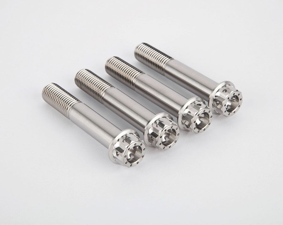 MOTOCORSE Front brake calipers titanium screws kit for Motocorse 108mm. caliper radial mounts "SBK Style" Cod.102130146