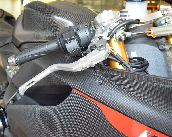 MOTOCORSE Front Brake Folding Lever for Genuine Master Cylinder | 102147050