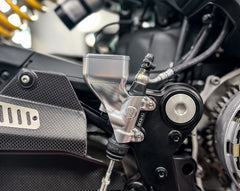 MOTOCORSE Machined from solid Rear Brake oil reservoir kit for Brembo OEM pump Diavel V4 Colore