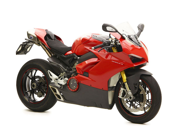 MOTOCORSE Titanium water radiator protection screen - Ducati Panigale V4 (2018-2024) / Streetfighter V4 (2020-2024)