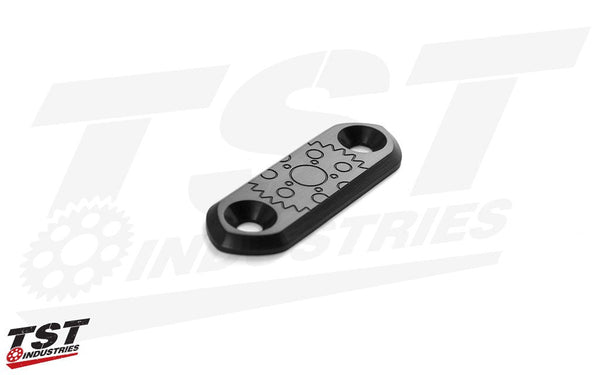 TST Mirror Block Off Plates for Select Kawasaki Ninja Motorcycles