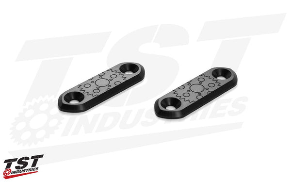 TST Mirror Block Off Plates for Select Kawasaki Ninja Motorcycles