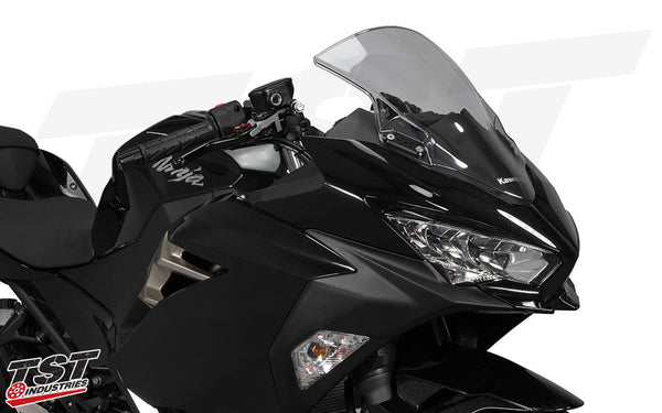 TST Mirror Block Off Plates for Select Kawasaki Ninja Motorcycles