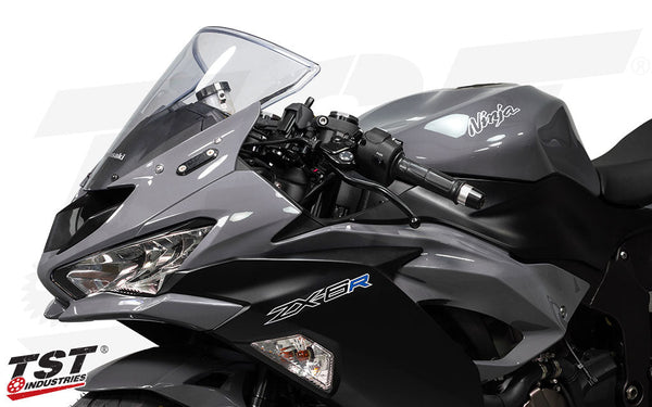 TST Mirror Block Off Plates for Select Kawasaki Ninja Motorcycles