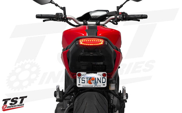 TST Elite-1 Low Mount Fender Eliminator for Yamaha FZ-09 / MT-09 2014 - 2016