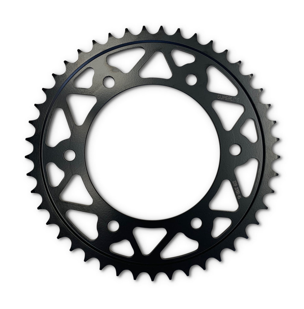 Superlite 520 Pitch - RSX Series Black Steel Rear Honda Sprocket - SKU# 10339RX