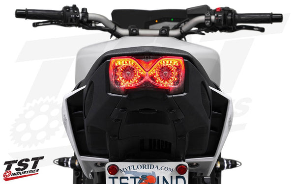 TST Programmable and Sequential LED Integrated Tail Light for Yamaha FZ-09 / MT-09 2017-2020
