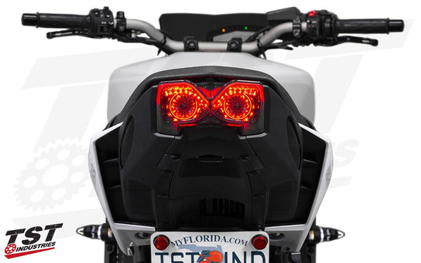 TST Programmable and Sequential LED Integrated Tail Light for Yamaha FZ-09 / MT-09 2017-2020