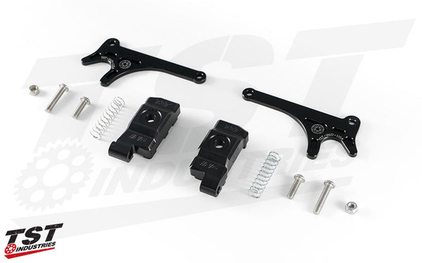 TST Captive Chain Adjuster & GP Lifter System for Yamaha YZF-R3 2015+ / MT-03 2020+