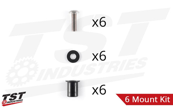 TST Windscreen Mounting Hardware Kit