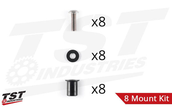 TST Windscreen Mounting Hardware Kit