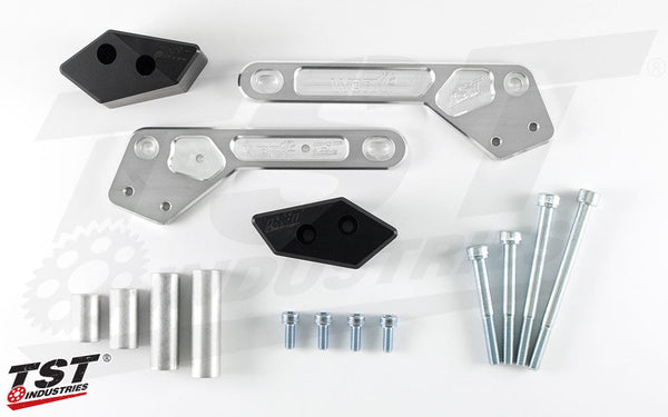 TST Frame Slider Crash Protection for Kawasaki Ninja 400 2018-2023