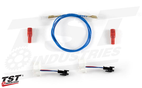 TST MECH-GTR Front LED Turn Signals for Kawasaki Z125 PRO 2017+