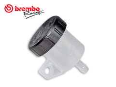 BREMBO 10444640 15ml Transparent Brake and Clutch Fluid Reservoir — Straight Outlet