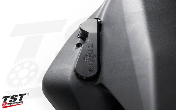 TST Passenger Peg Block-Off Blanking Plates for Yamaha YZF-R6 2017-2020